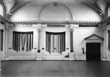 Photograph - Card Box Photographs, Ballarat Town Hall interior circa 1950