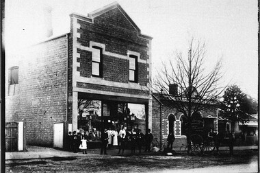 Photograph - Card Box Photographs, Urquhart Street Co-operative Store, Ballarat circa 1800