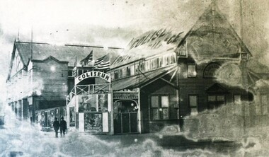 Photograph - Card Box Photographs, Coliseum Picture Palace circa 1920