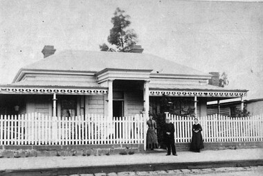 Photograph - Card Box Photographs, Methodist Parsonage, Talbot circa 1880