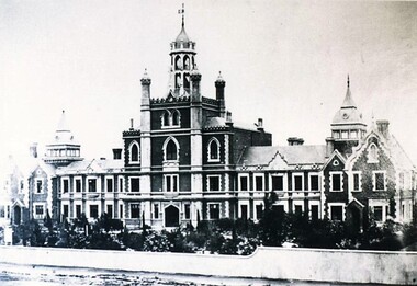 Photograph - Card Box Photographs, Ballarat Benevolent Asylum circa 1880