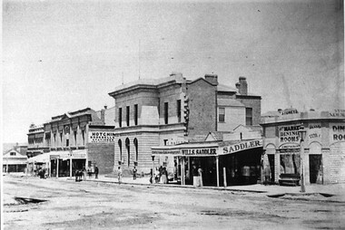Photograph - Card Box Photographs, 2nd Ballarat Town Hall 1868