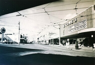 Photograph - Card Box Photographs, Stone's Corner, Ballarat 1969