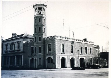 Photograph - Card Box Photographs, Ballarat City Fire Station 1969