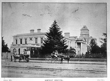 Postcard - Card Box Photographs, District Hospital