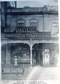 Postcard - Card Box Photographs, Webb & Webb, Manufacturing and Importing Confectioners