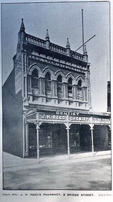 Postcard - Card Box Photographs, J.H. Reed's Pharmacy, 8 Bridge Street