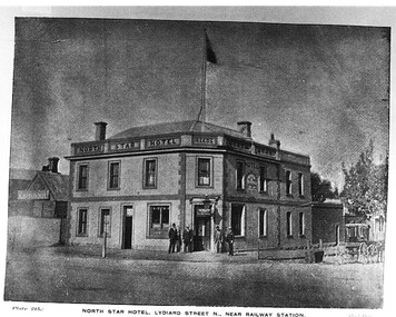 Photograph - Card Box Photographs, North Star Hotel, Lydiard Street N., Near Railway Station