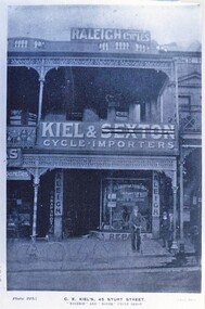 Postcard - Card Box Photographs, C.E. Kiel's, 45 Sturt Street
