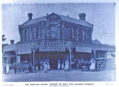 Photograph - Card Box Photographs, The Popular Store, Corner Mair and Dawson Streets