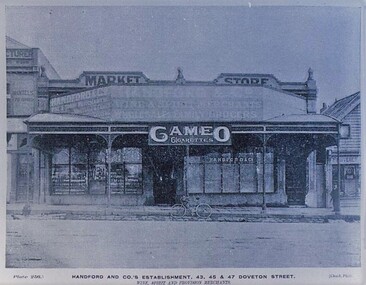 Postcard - Card Box Photographs, Handford and Co.'s Establishment, 43,45 & 47 Doveton Street