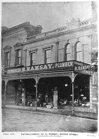Postcard - Card Box Photographs, Establishment of R. Ramsay, Bridge Street