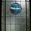 A stained glass window at the Ballarat Observatory