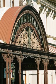 The  Verandah of Ballarat's Mining Exchange