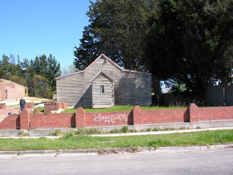 An old weatherboard church
