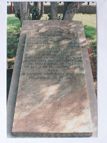 Photograph - Colour, Littlehales Gravestone in Ballaarat Old Cemetery, 23/09/2004