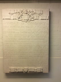 Digital photograph, Dorothy Wickham, Wall Tablets, Supreme Court of London, 2016, 09/2016