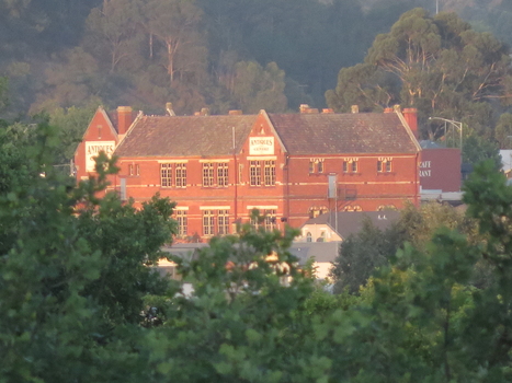 Double storey brick building