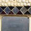 Detail of a shell and tile mosaic
