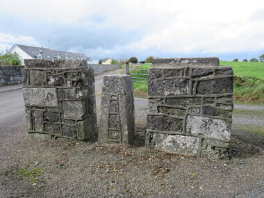 Photograph - Colour, Coffin stones, Kiltullagh, Galway, Ireland, 2016, 09/2016