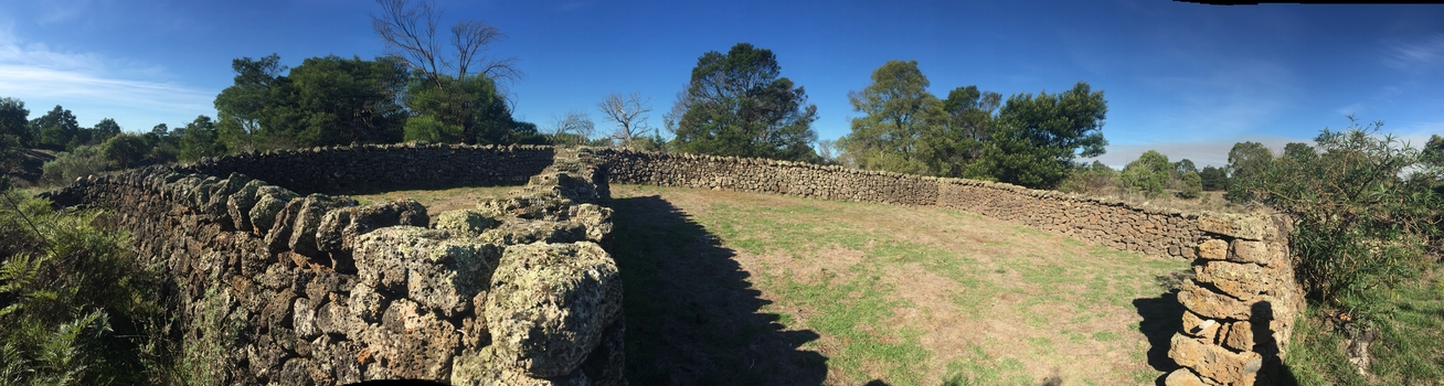 stone sheep pens