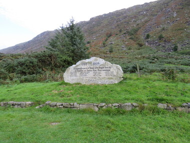 Photograph - Colour, Memorial Boulder to the Freedom Fighters 1798, Ireland, 09/2016