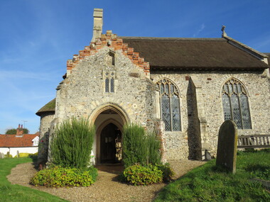Photograph - Digital Photograph, St Lawrence Church, Ingworth, England, October 2016