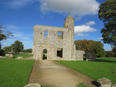 Digital Photograph, Baconsthorpe Castle, Norfolk, UK