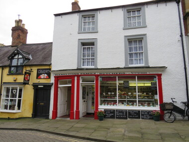 Digital Photograph, Hamilton's Butcher's Shop, Richmond, UK