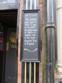 Digital Photograph, Haunted Pub, Durham, UK