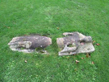 Photograph - Digital Photograph, Graves, Durham Cathedral, UK, 10/2016
