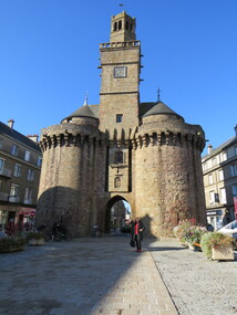 Digital Photograph, Old Gateway, Vire, France, October 2016