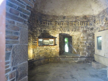 Digital photograph, Inside tower, Vire, France, 10/2016