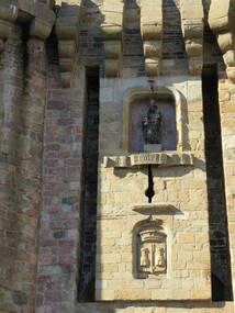Digital Photograph, Old Gateway Tower, (detail), Vire, France, 10/2016