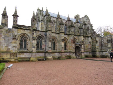Digital Photograph, Rosslyn Chapel, Roslin, Scotland, 10/2016