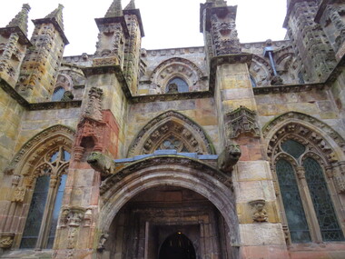 Digital Photograph, Rosslyn Chapel (detail), 10/2016