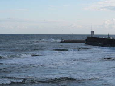 Digital photograph, North Sea, SeaHouses, UK