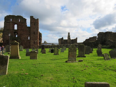 Digital photograph, Priory, Lindisfarne Island, UK