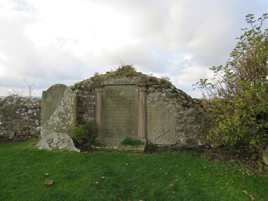 Digital photograph, Graves, Lindisfarne Holy Island, UK