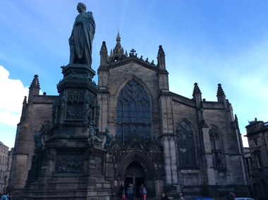 Digital Photograph, St Giles Cathedral, Edinburgh, Scotland, 10/2016