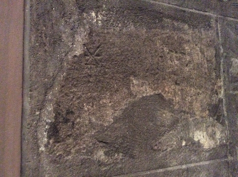 Stonemason's marks, St Giles Cathedral, Edinburgh, Scotland