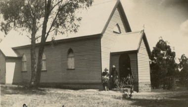 Weatherboard Church at Hepburn