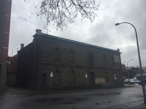 double storey bluestone building