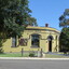 painted brick hotel