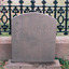 A headstone
