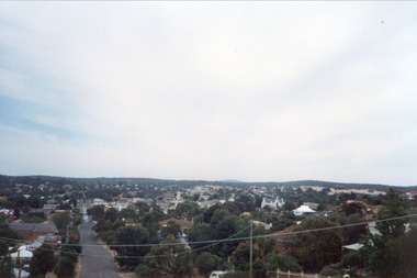 Photograph - Colour, Clare Gervasoni, Castlemaine from the Burke and Wills Memorial, c2007