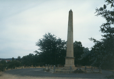 Photograph - Colour, Clare Gervasoni, Burke and Wills Memorial, Castlemaine, c2007