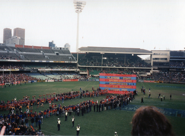 Photograph - Colour, Lisa Gervasoni, Fitzroy Football Club's Last Melbourne Game