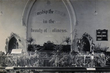 Interior of a church in Ararat