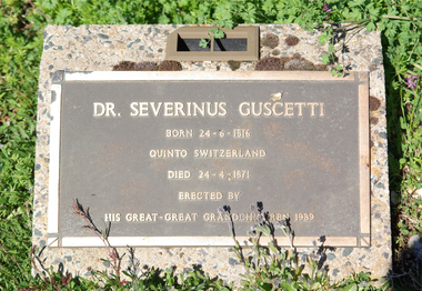 Grave plaque